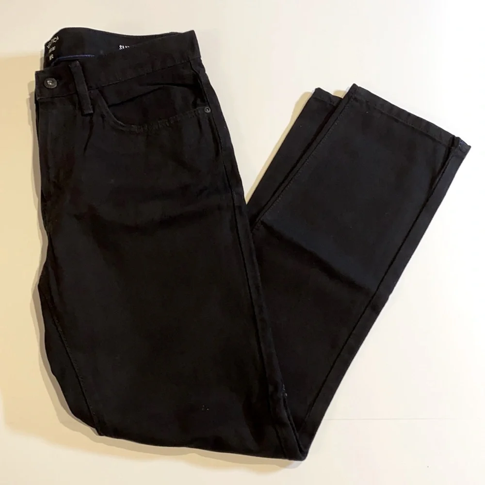 Nautica SZ 32 x 30 Black Slim Fit Denim Jeans New D34 - Picture 9 of 13